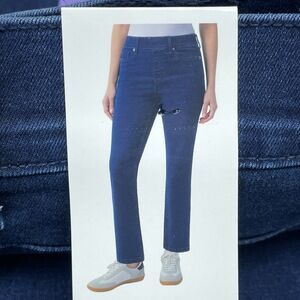 32 Degrees Women's XS Straight Leg Pants Blue Cotton Blend e0003